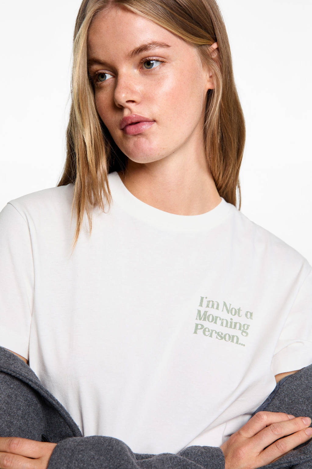 MANGO TEEN t-shirt wit