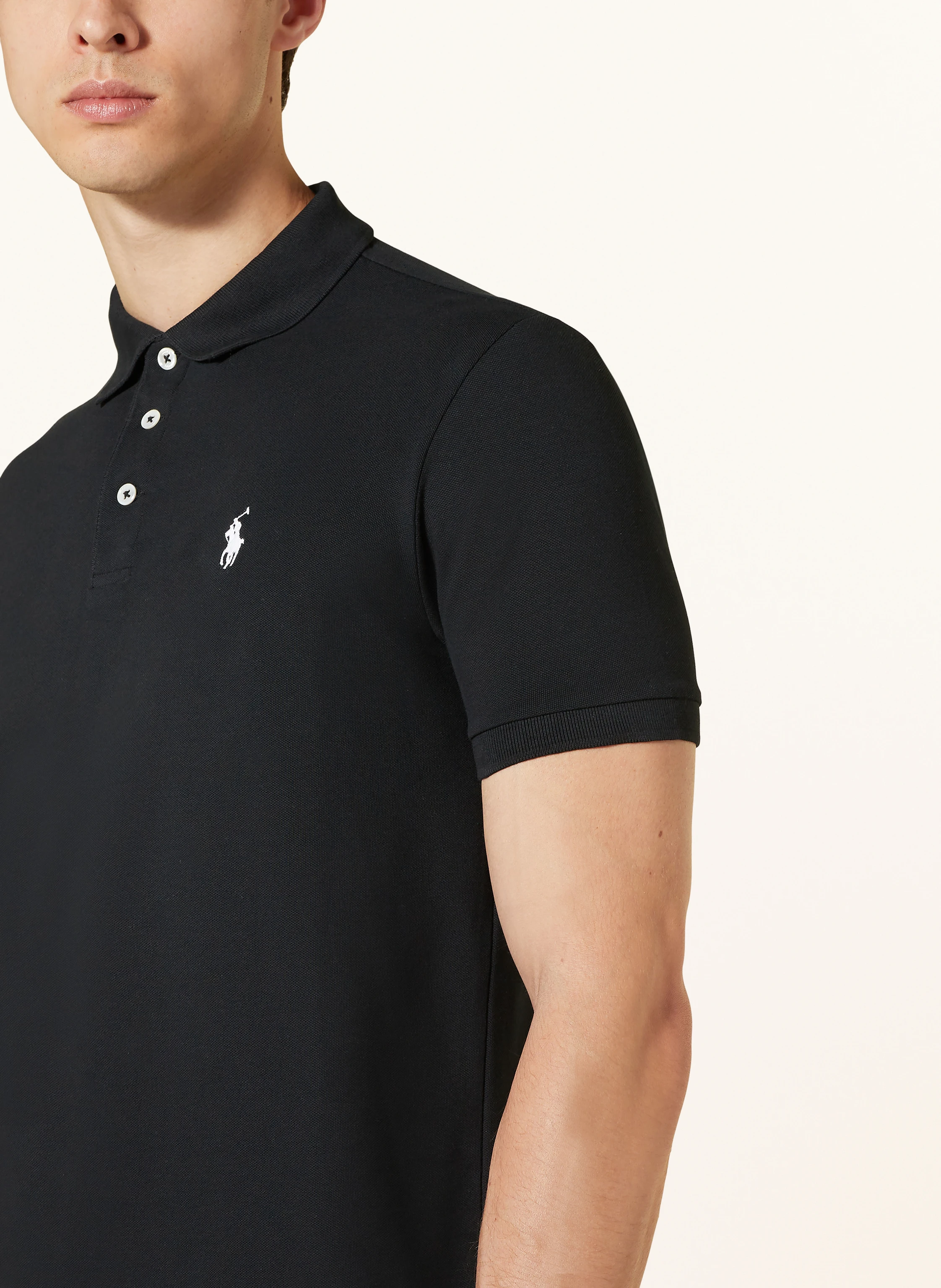 POLO RALPH LAUREN Piqué-Poloshirt Custom Slim Fit