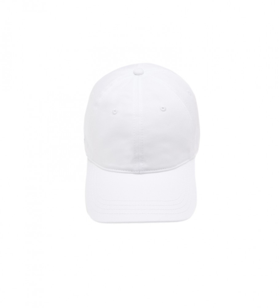 Boné branco unissex Lacoste