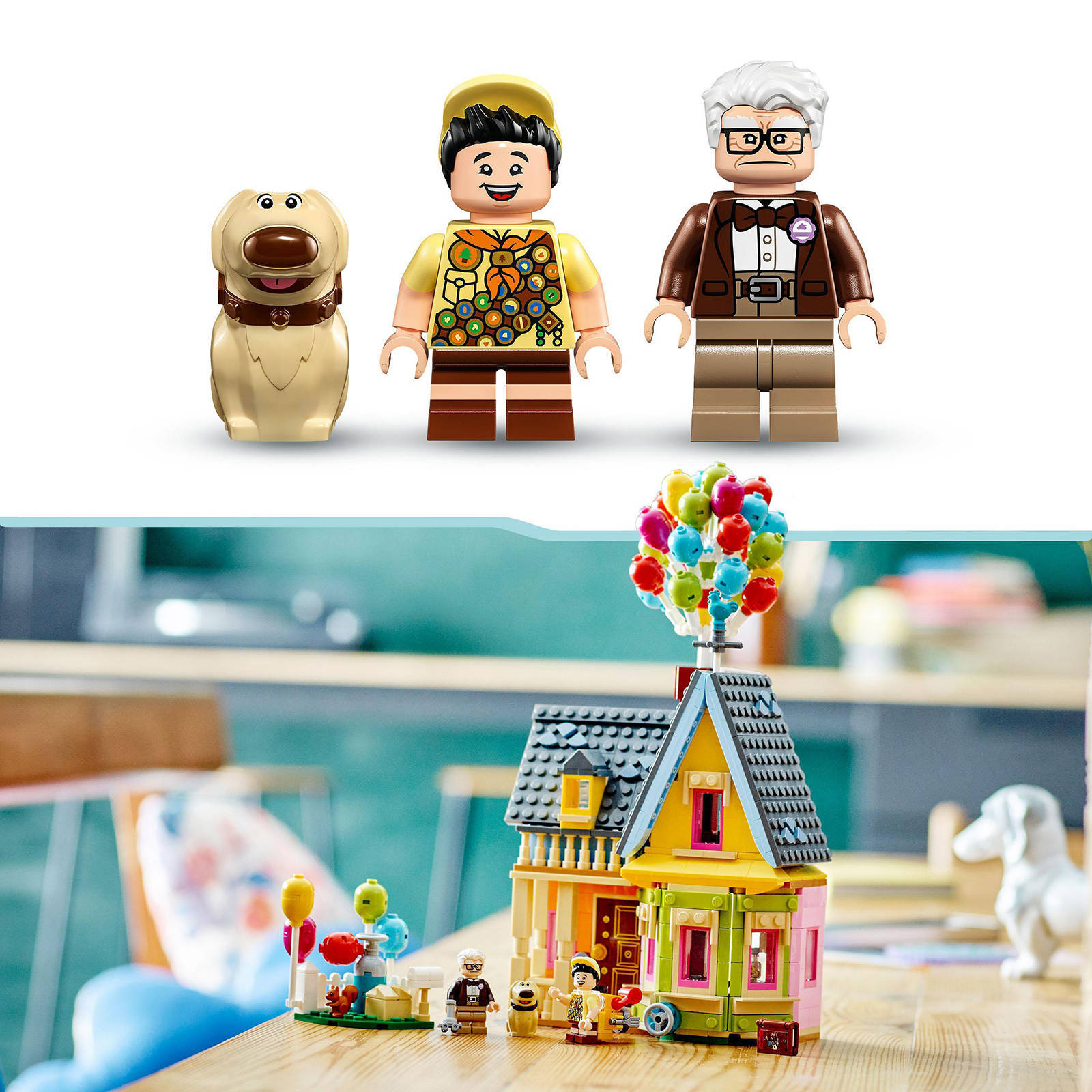 LEGO Disney en Pixar Huis uit de film 'Up' Bouwbaar Speelgoed voor 9 jaar en Ouder 43217