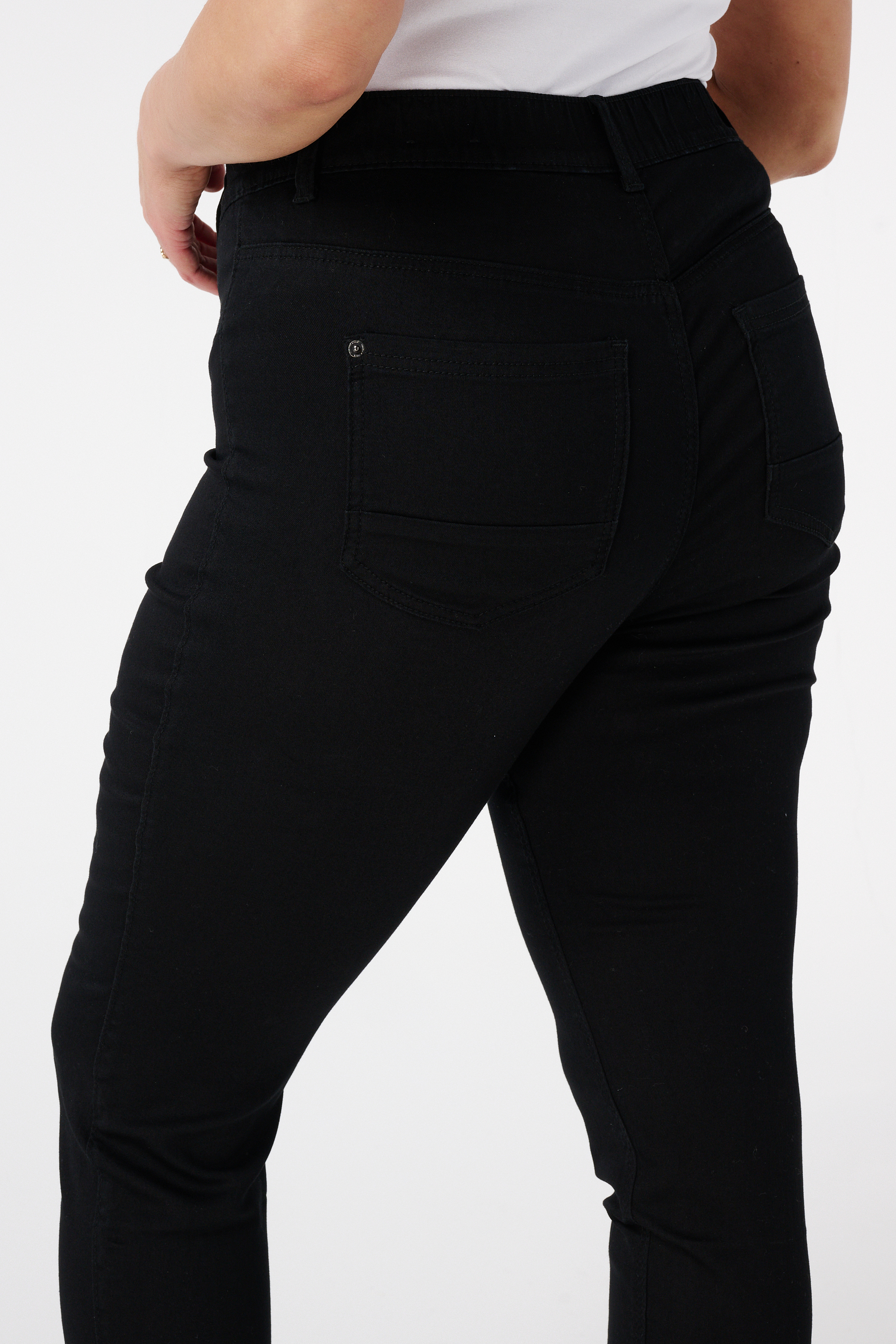 Skinny leg tregging 30 Zwart