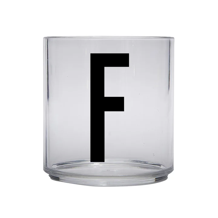 Design Letters - AJ Kids Personal Trinkglas, F