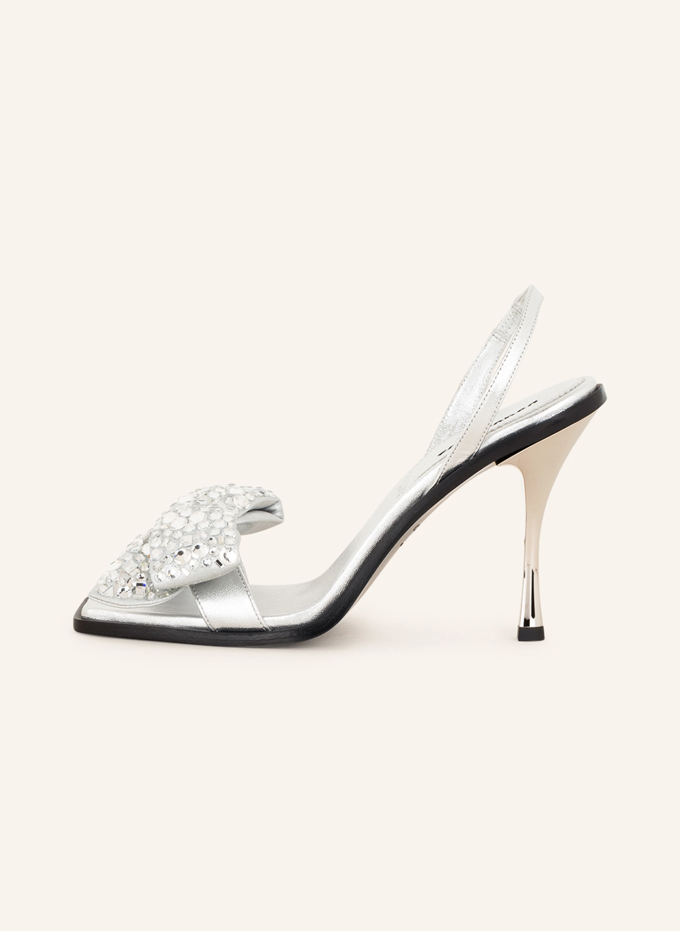 DSQUARED2 Sandaletten mit Schmucksteinen
