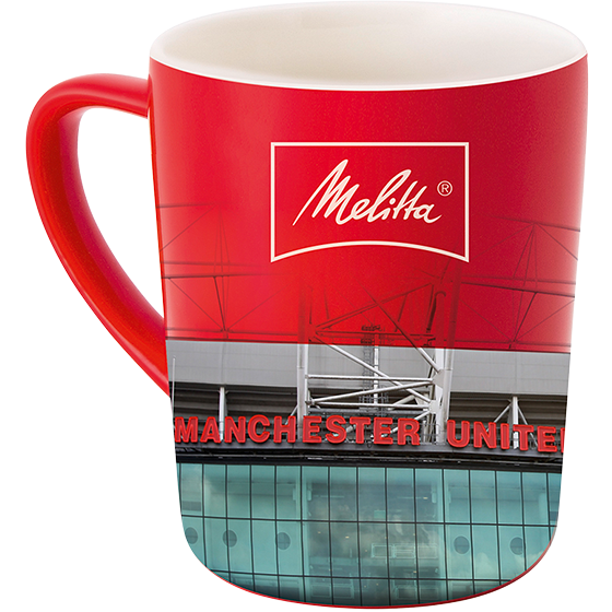 Melitta® Porzellanbecher Manchester United Visual