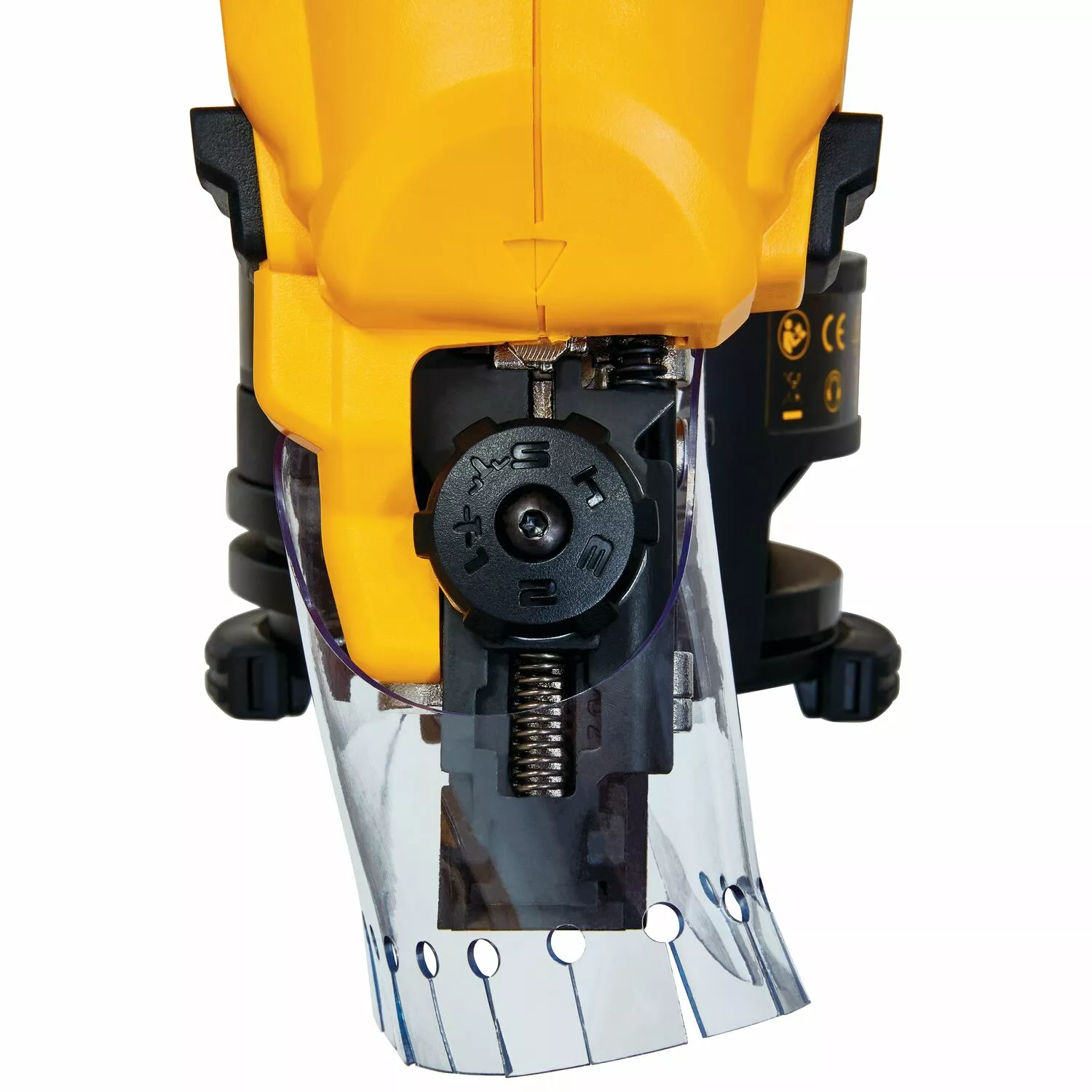 DeWALT DCN45RND2 18V Li-ion accu Rolspijktacker voor dakwerk set (2x 2.0Ah accu) in TSTAK - 19-45mm - Koolborstelloos