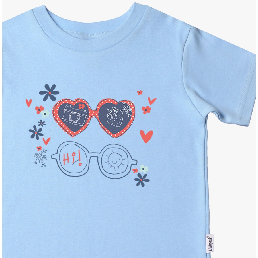 Liliput Kurzarmshirt hellblau