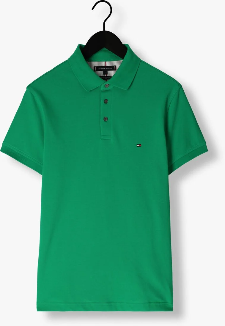 TOMMY HILFIGER groene tommy hilfiger polo 1985 slim polo
