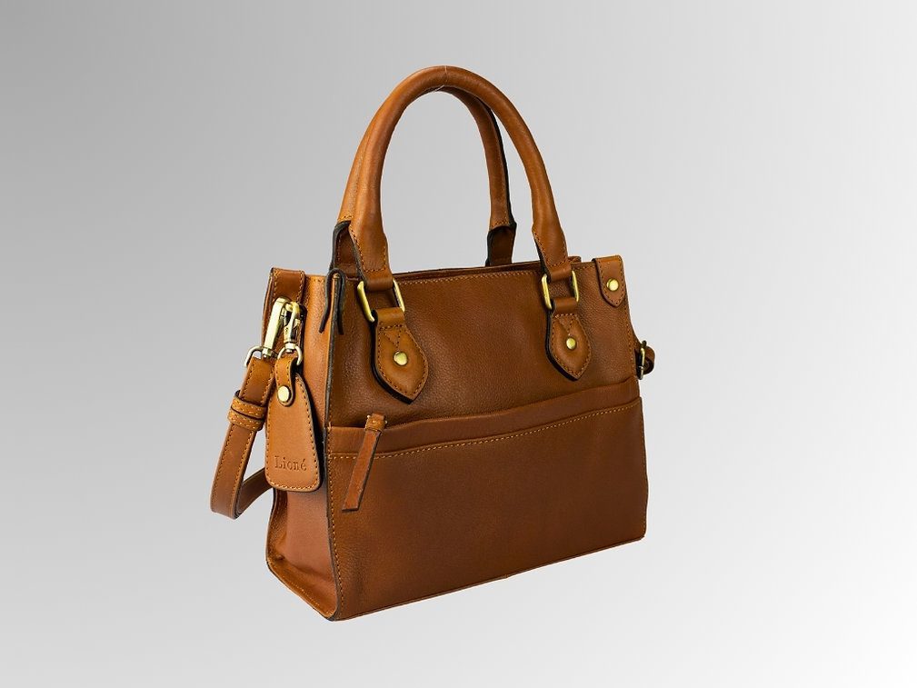 Lioné Marloes Handtas Cognac