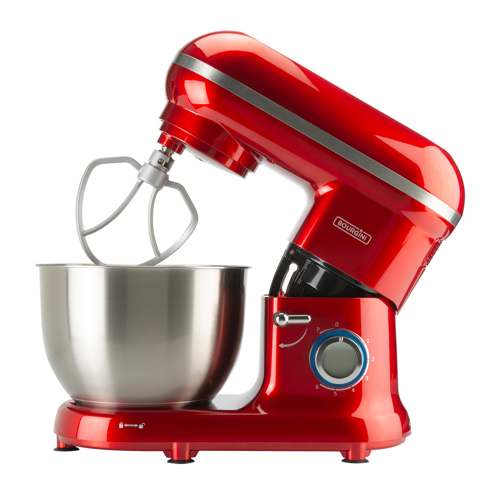 Bourgini Classic - Keukenmachine - Rood