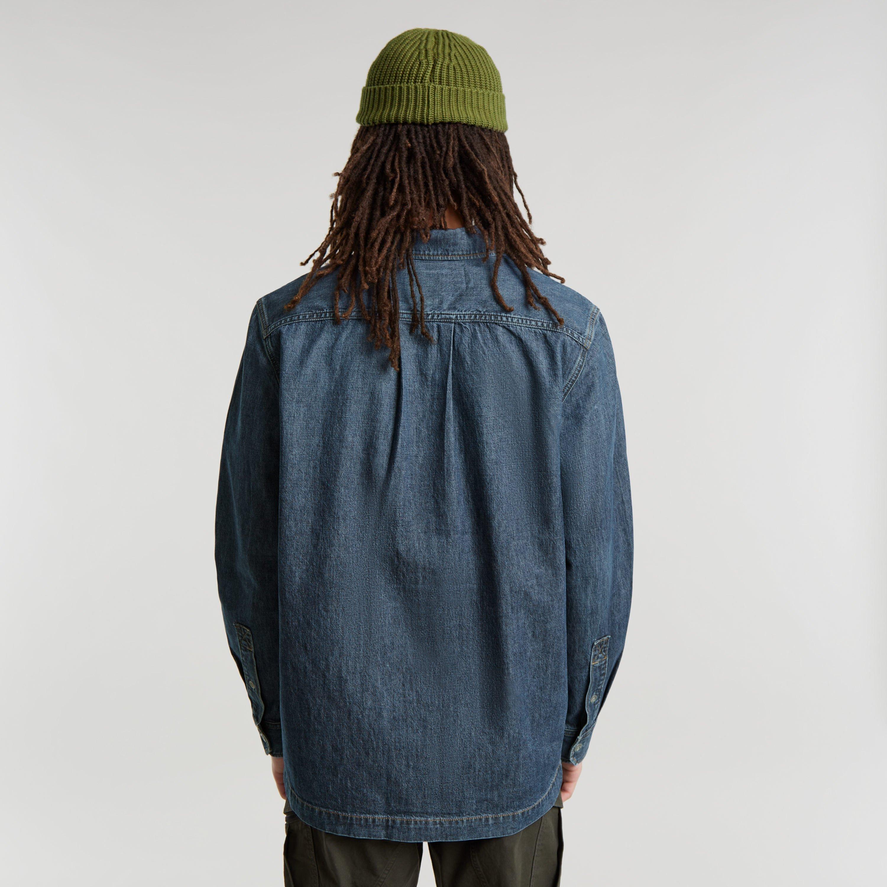 G Star Gstar 1 Pocket Denim Shirt Mens