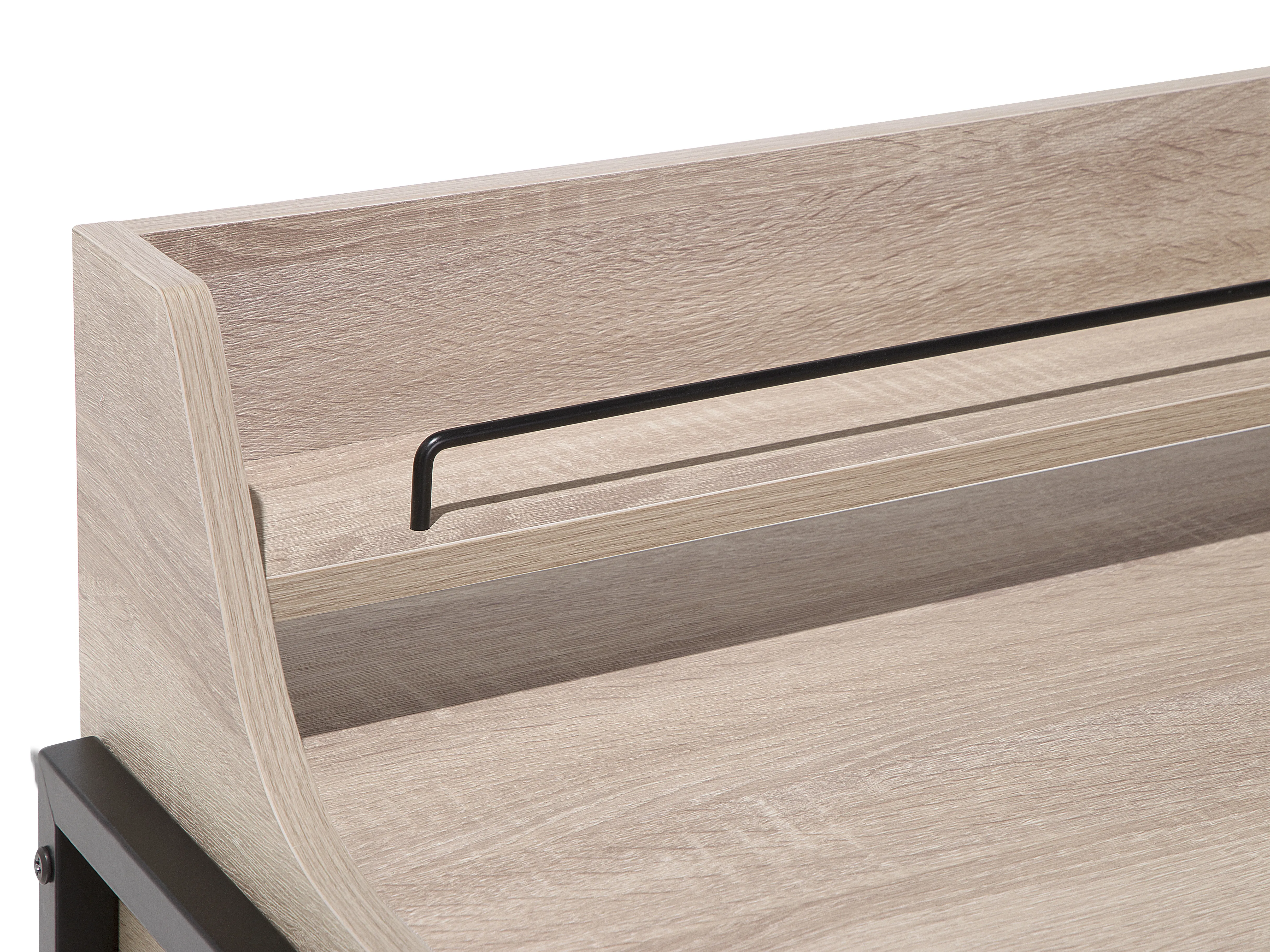 Bureau BROXTON Lichtbruin 77 cm 46 cm met lades