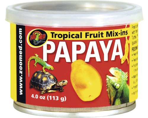 Reptielenvoer ZOO MED Tropische Fruitmix Papaja 95 g