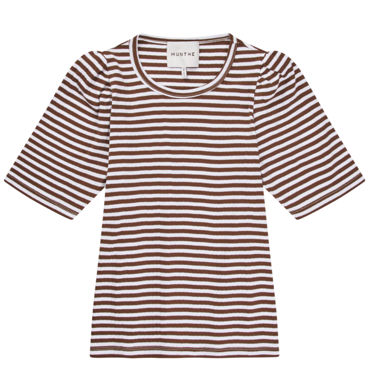 MUNTHE  Jikolaz t-shirt - Mocca