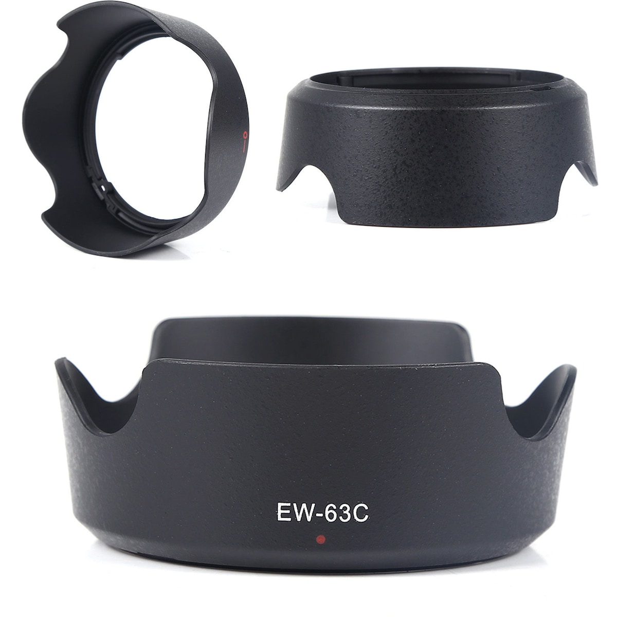 Solblenderskjerm for Canon 700D 100D 750D 760D SLR 18-55 STM