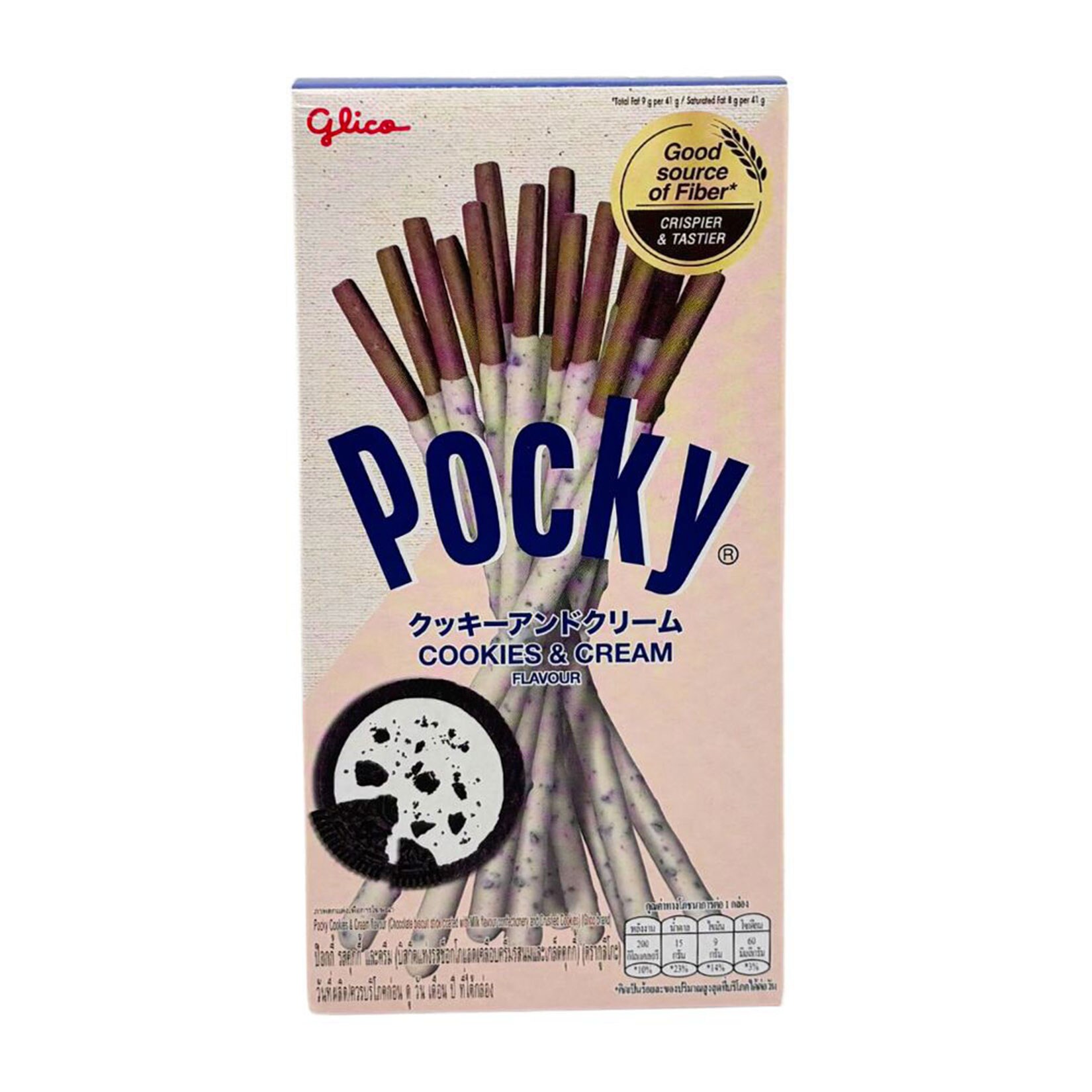 Pocky Cookies and Cream 41 g, 10er Pack