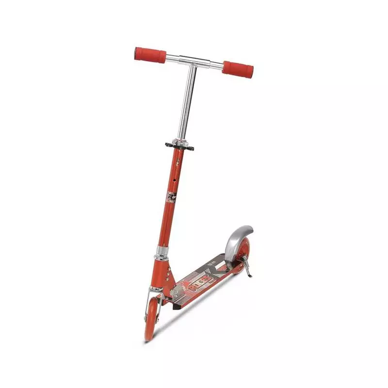Trottinette Enfant ROCES Alu Permanent Rouge/Noir 150mm