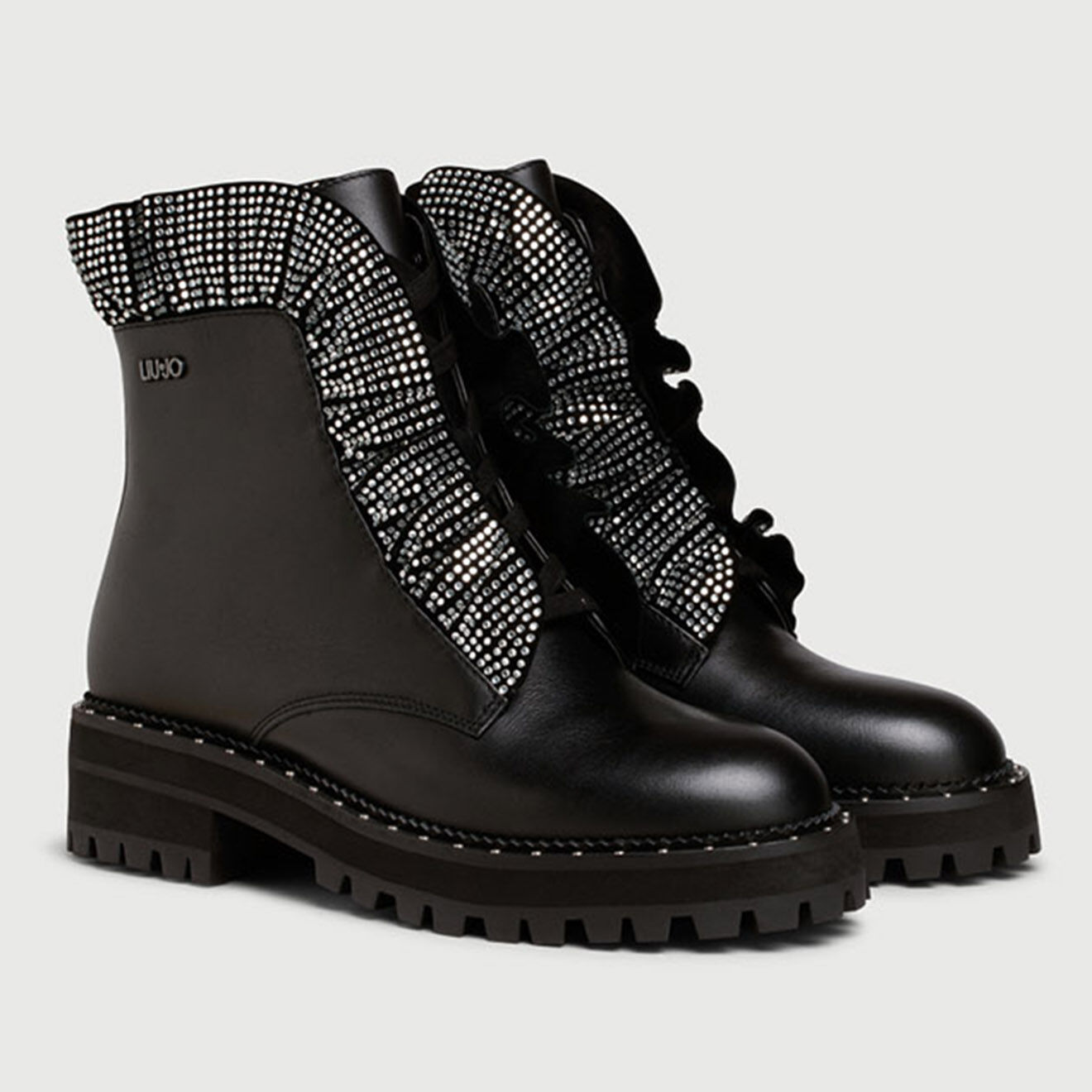 Liu-Jo Boots en Cuir Calfo noires