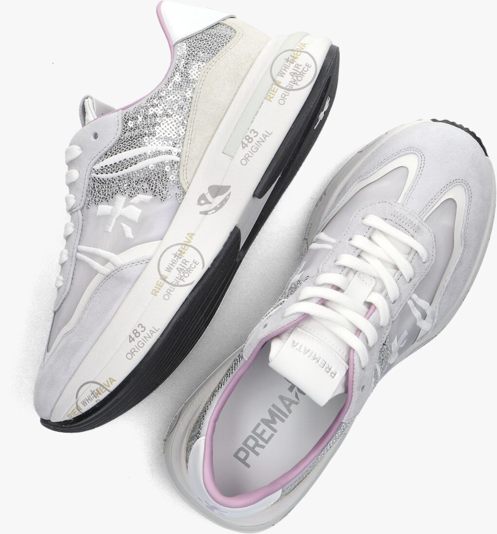 PREMIATA grijze premiata lage sneakers cassie