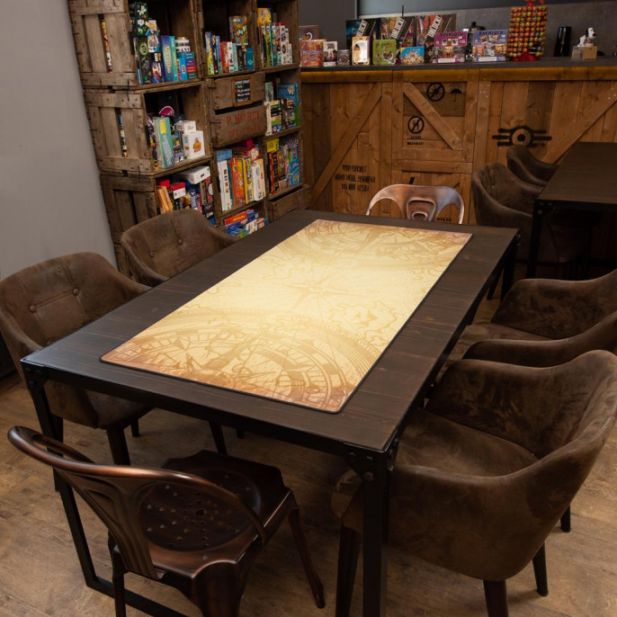 Tapis : 60x120cm - Compass Sepia
