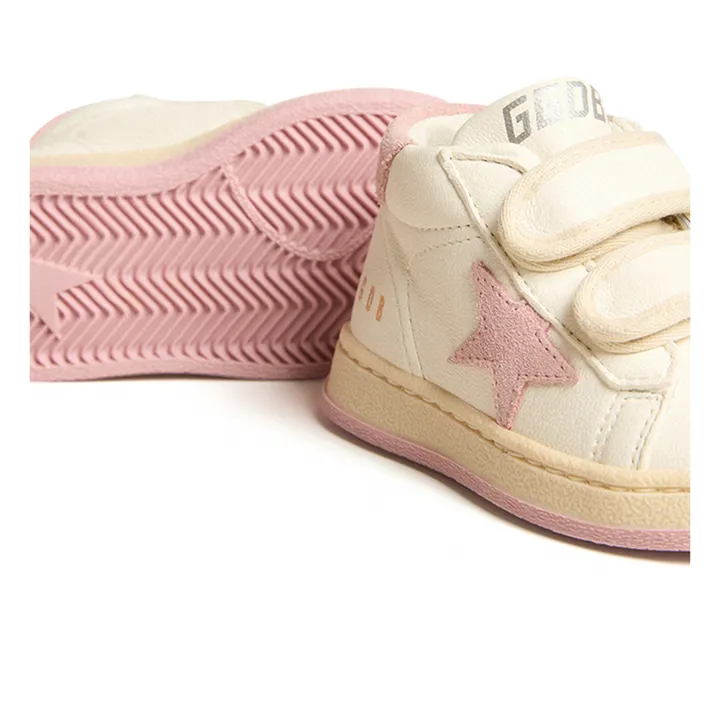 Golden Goose Baskets Scratchs June Suède | Rose