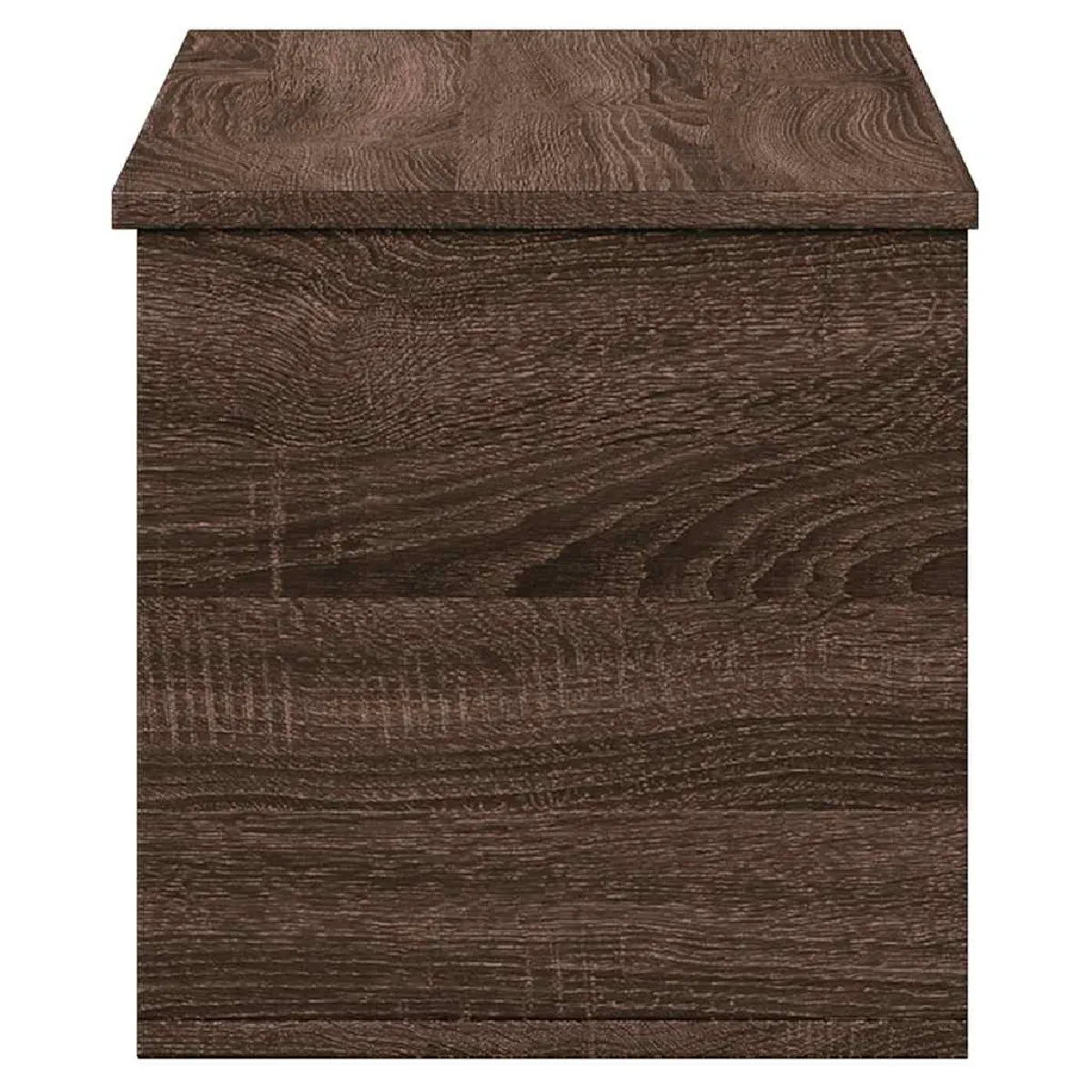 vidaXL Boîte de rangement - Chêne marron