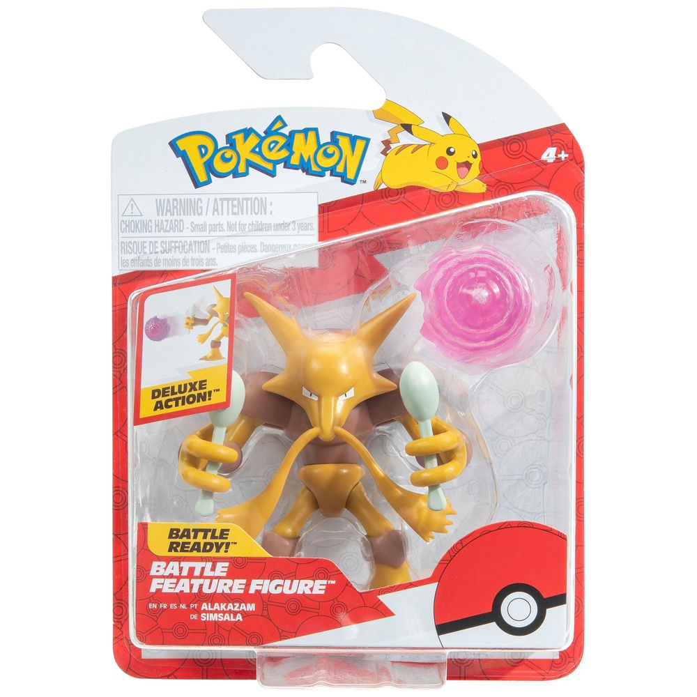 Pokémon 11 cm große Alakazam-Kampffigur