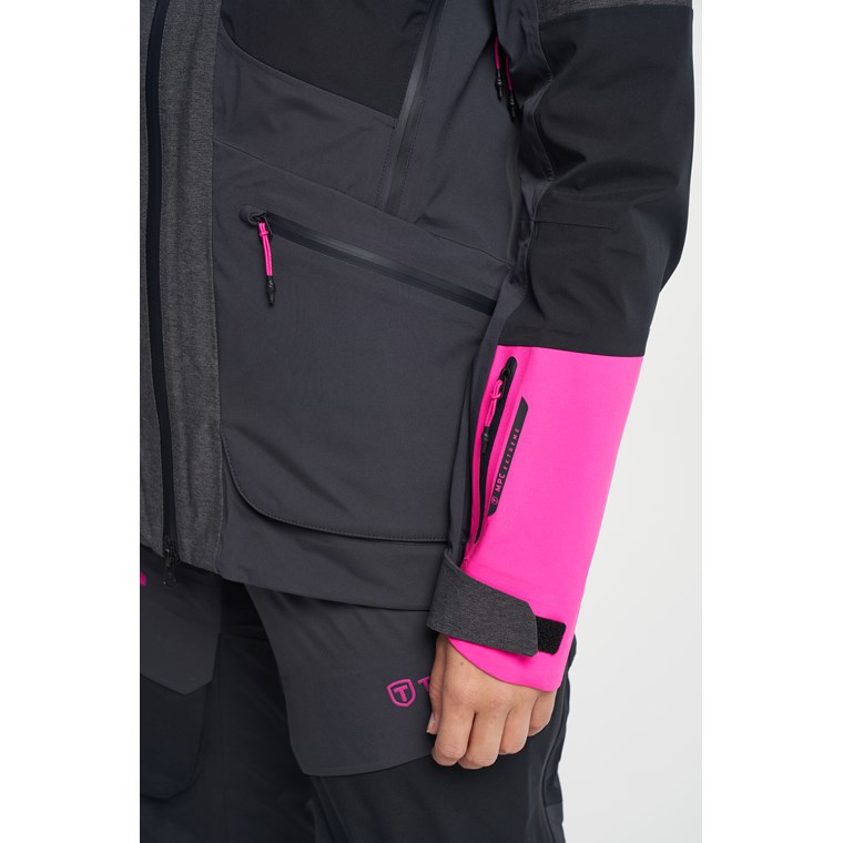 Tenson Ski Touring Softshell Jacket Women Antracithe