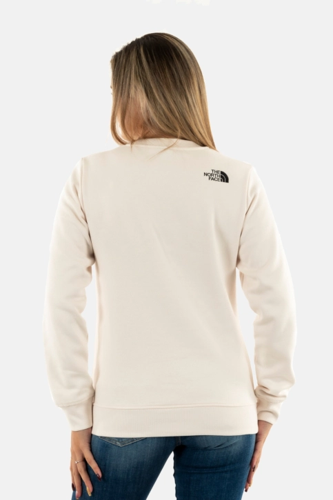 Sweat the north face drepeak crew qli1 white dune
