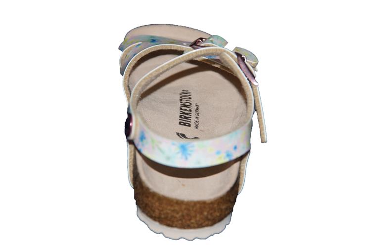 Birkenstock Rio Kids Breed pastel floral