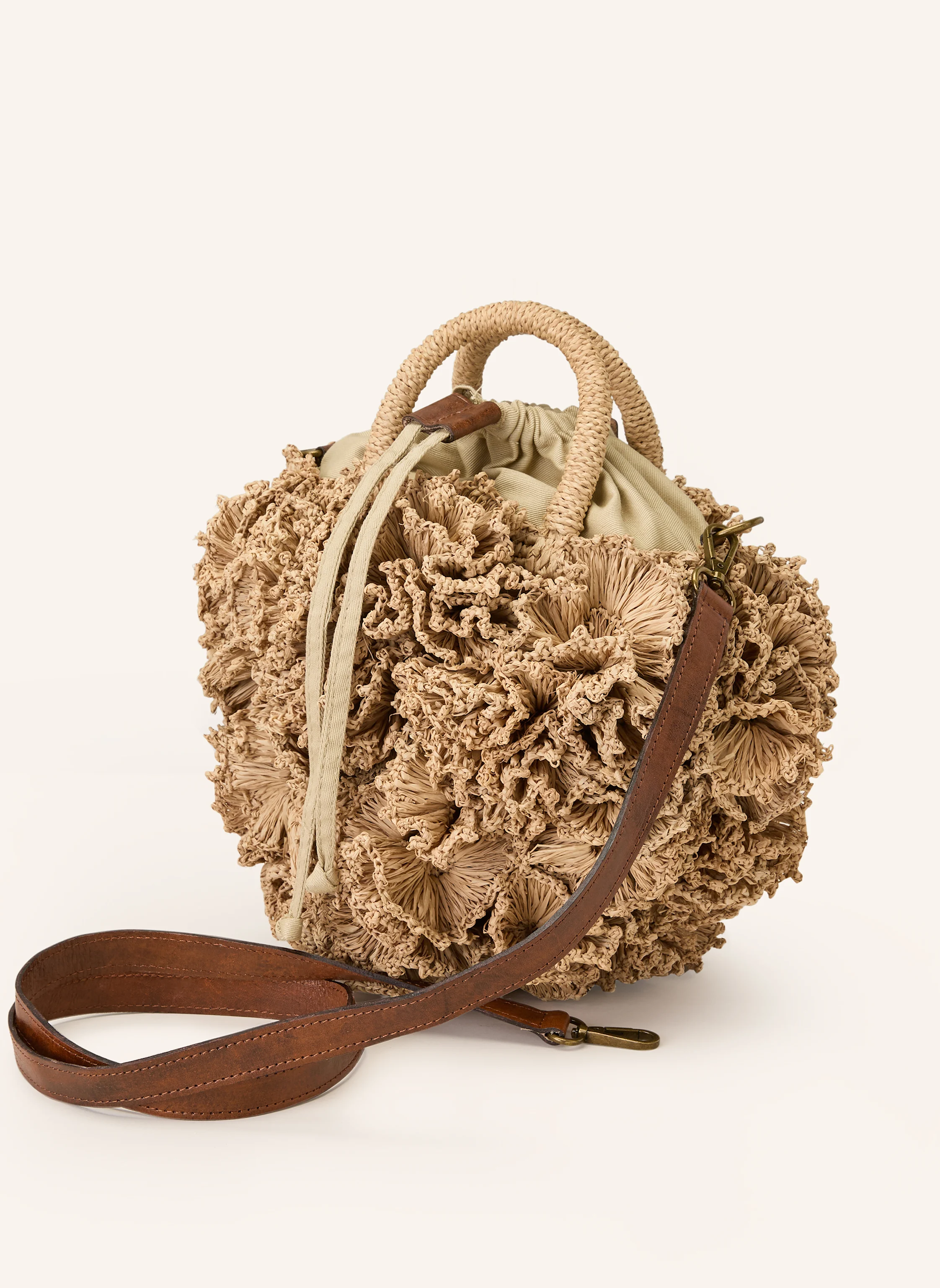 IBELIV Handtasche mit Rüschen