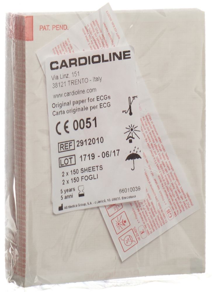 Cardioline Reg Faltpapier ar 1200 30mx120mm 1 Stk