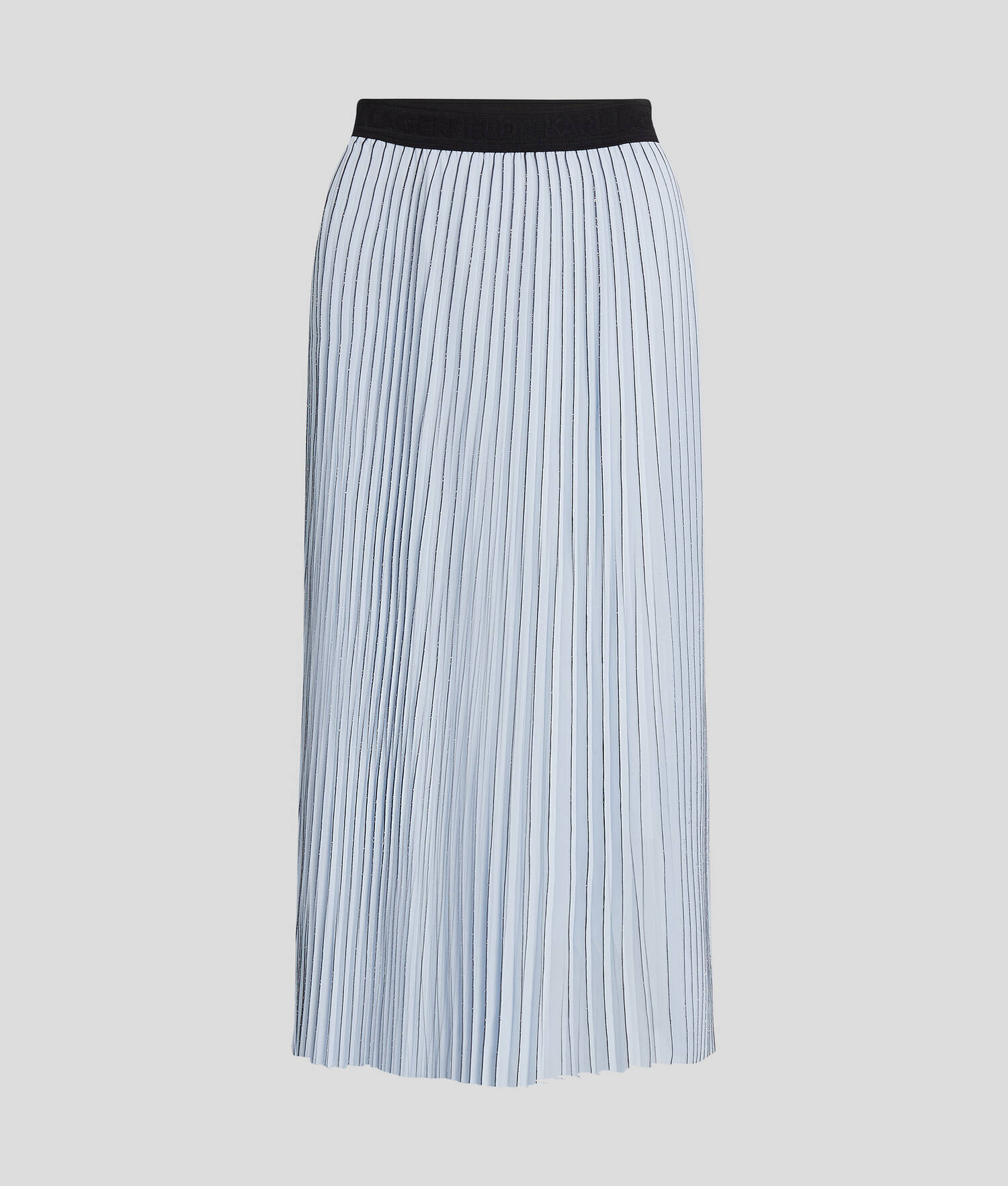 JUPE PLISSÉE MAXI - Bleu Kentucky