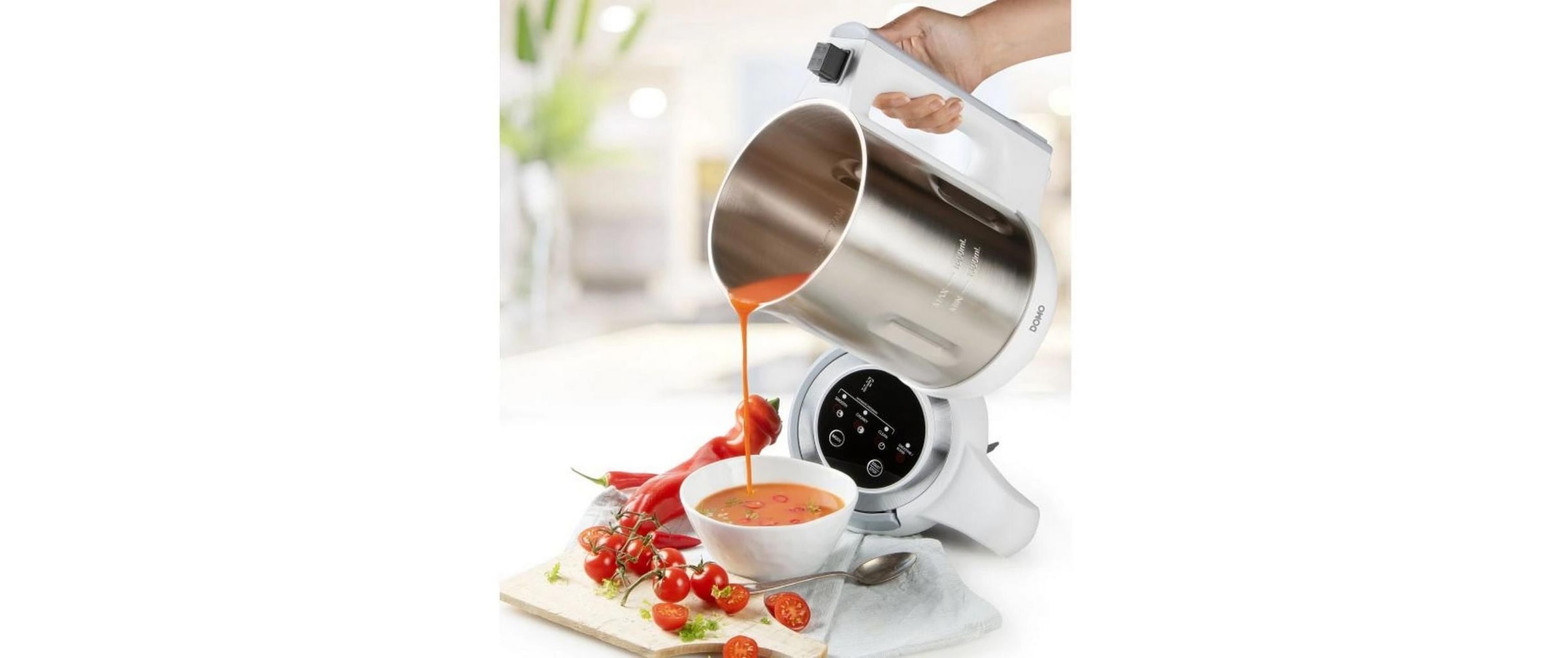 Domo Küchenmaschine »Food Processor DO737BL«