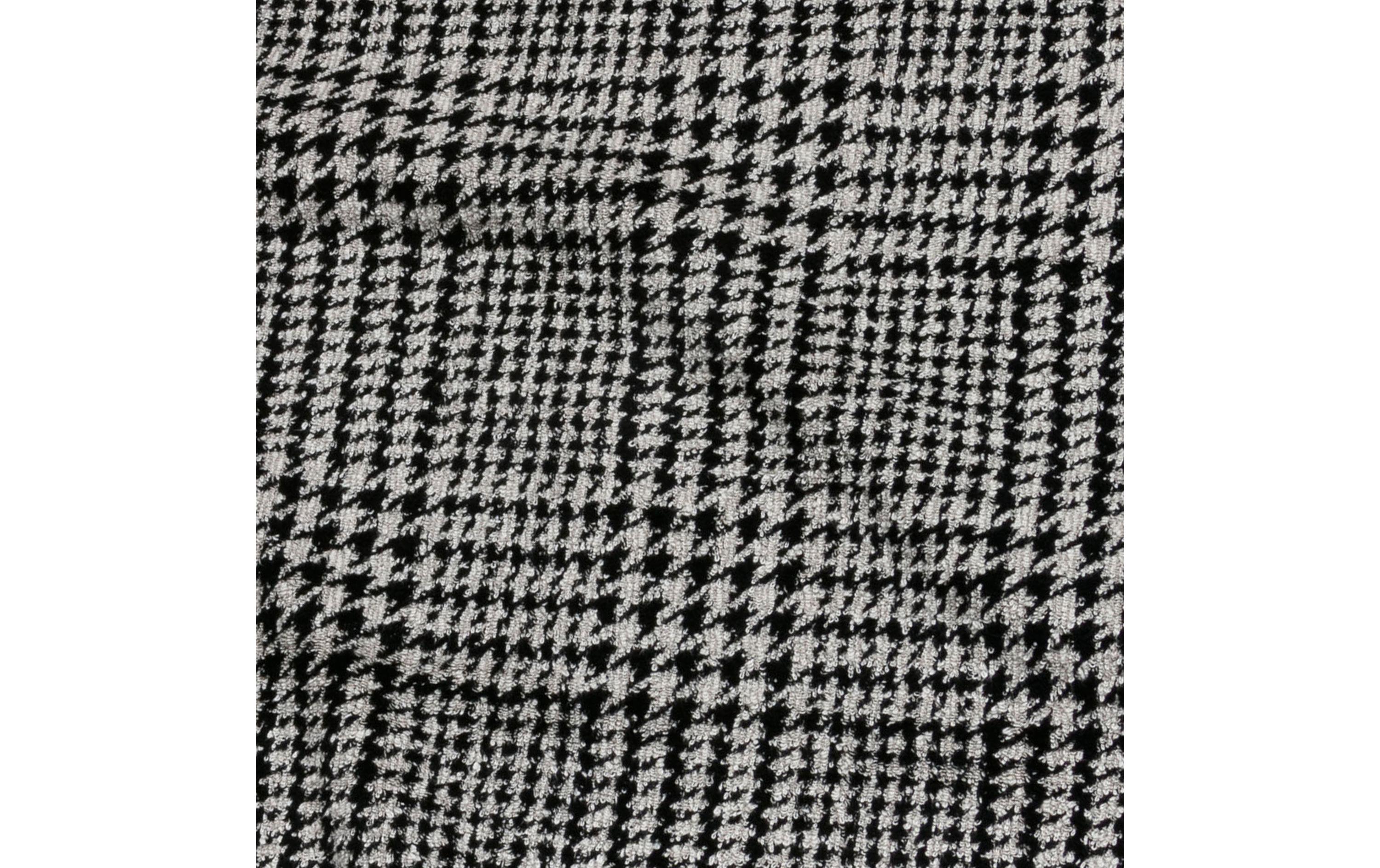 Duschtuch Brooklyn 80 x 150 cm, Schwarz/WeissFrotteetuch