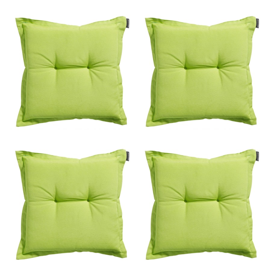 Madison Panama lime Zitkussen - Set van 4