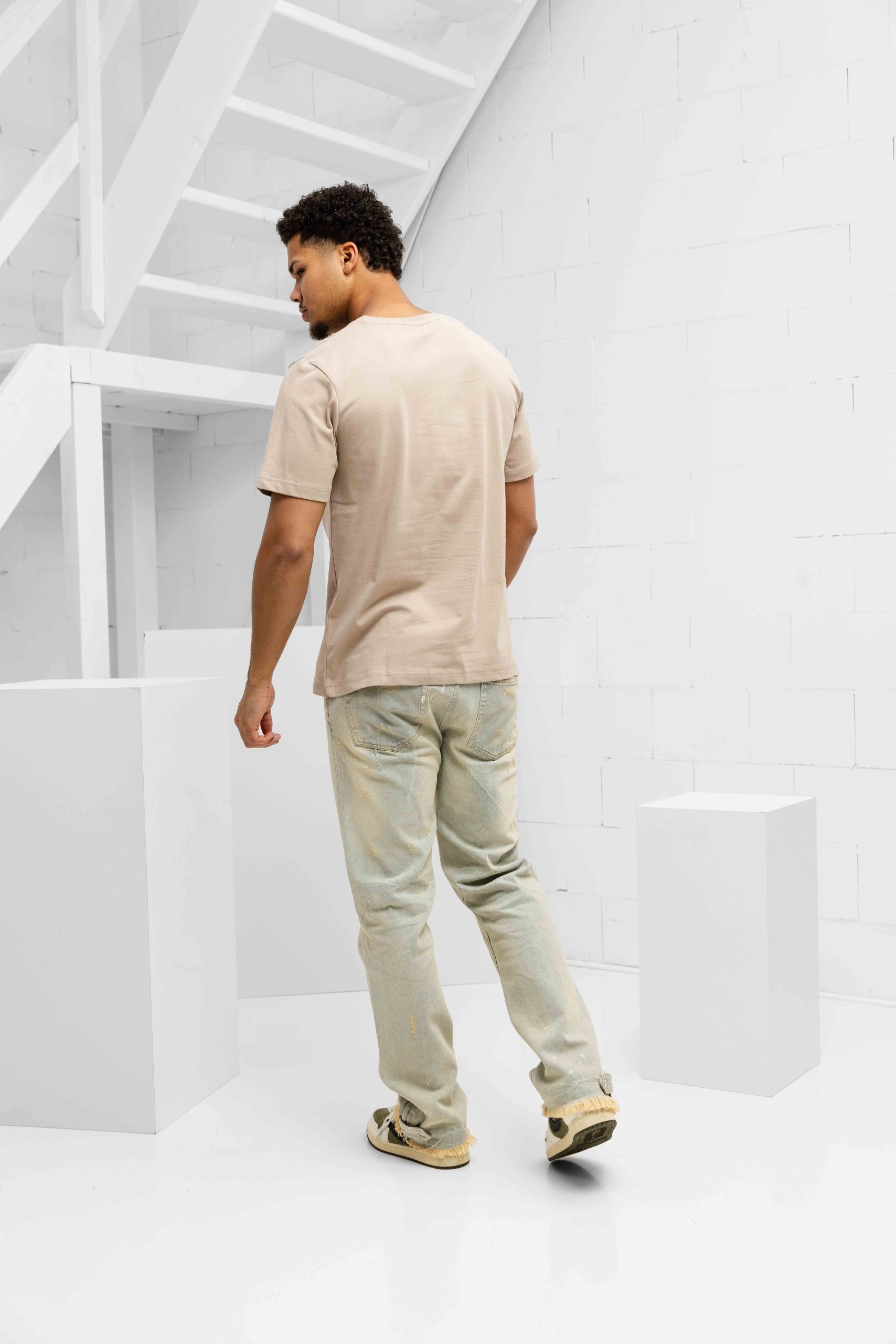 XPLCT Shade T-Shirt Heren Beige
