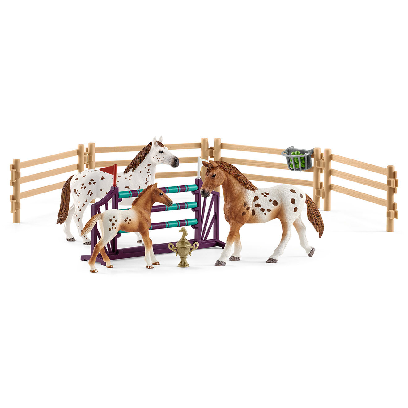 Schleich L'entraînement au concours d'Horse Club Lisa multicolore