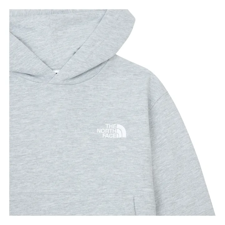 The North Face Hoodie Oversized | Gris clair