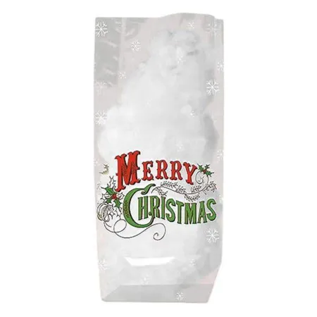 URSUS Geschenk Bodenbeutel Frohe Weihnachten, 10 Stück