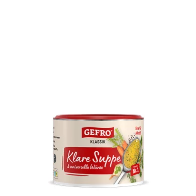 GEFRO Klare Suppe & universelle Würze