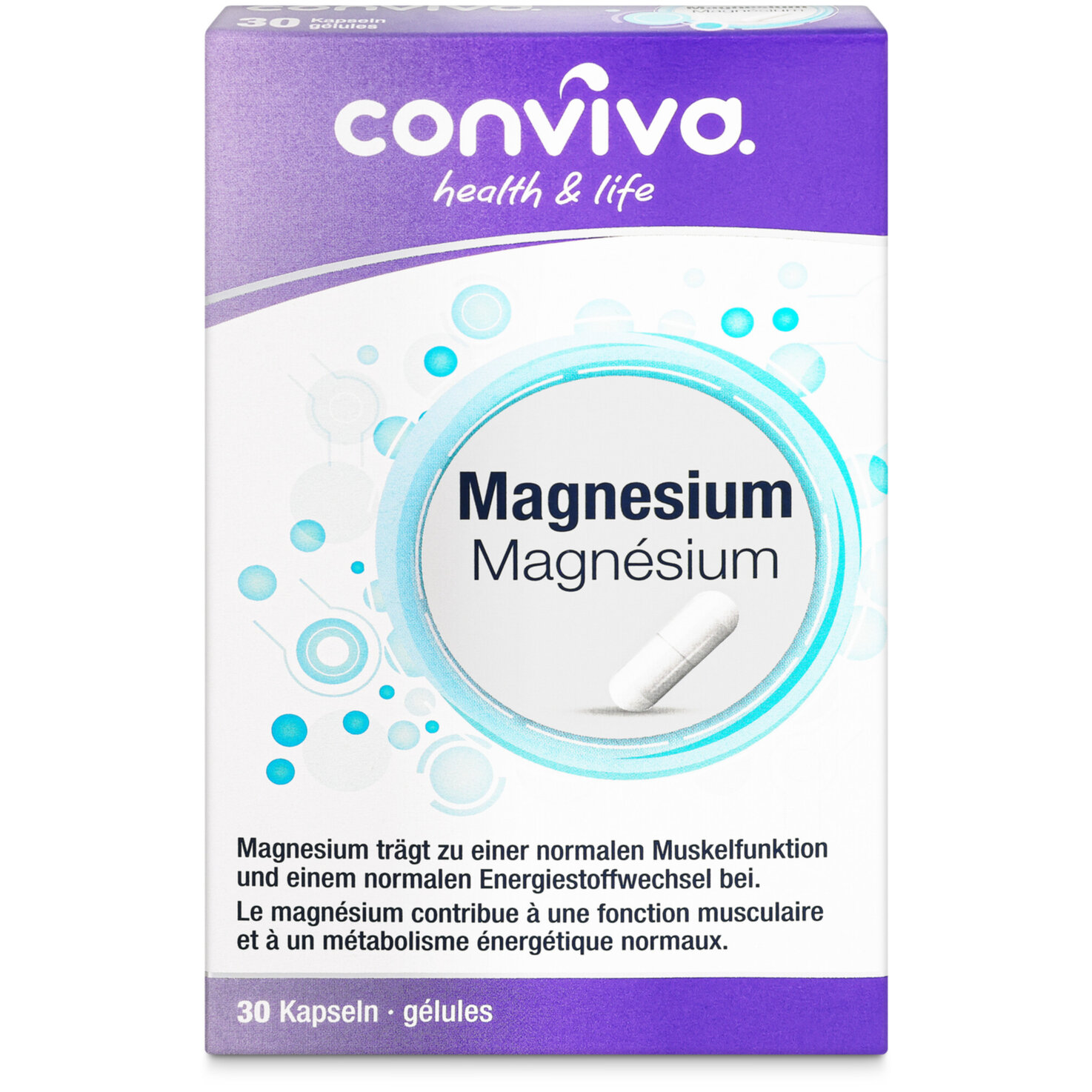 conviva Magnesium Kapseln 30 Stück