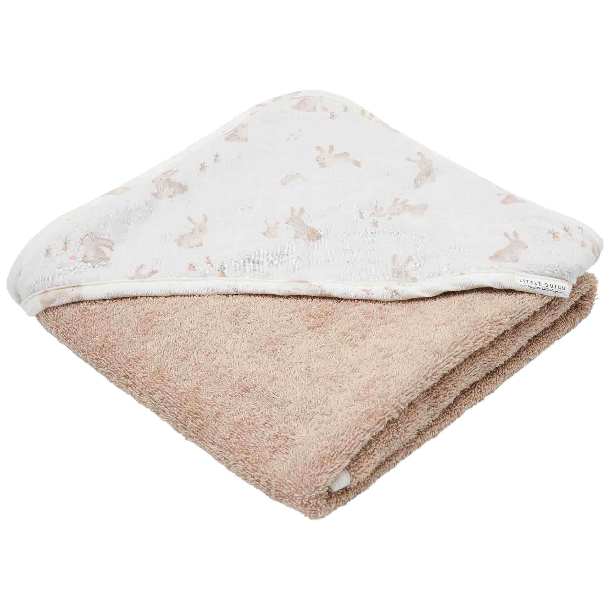 Little Dutch badcape Baby Bunny beige - sale - Prénatal