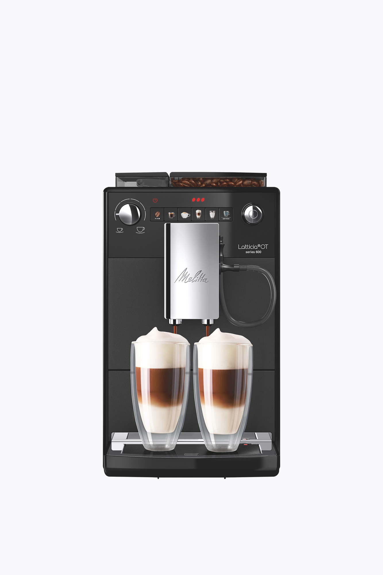 Melitta® Latticia® OT, Matt Schwarz
