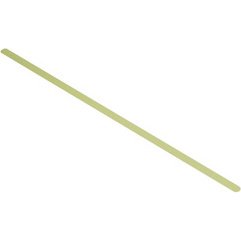 Attache simple en métal, laquée en couleur laiton