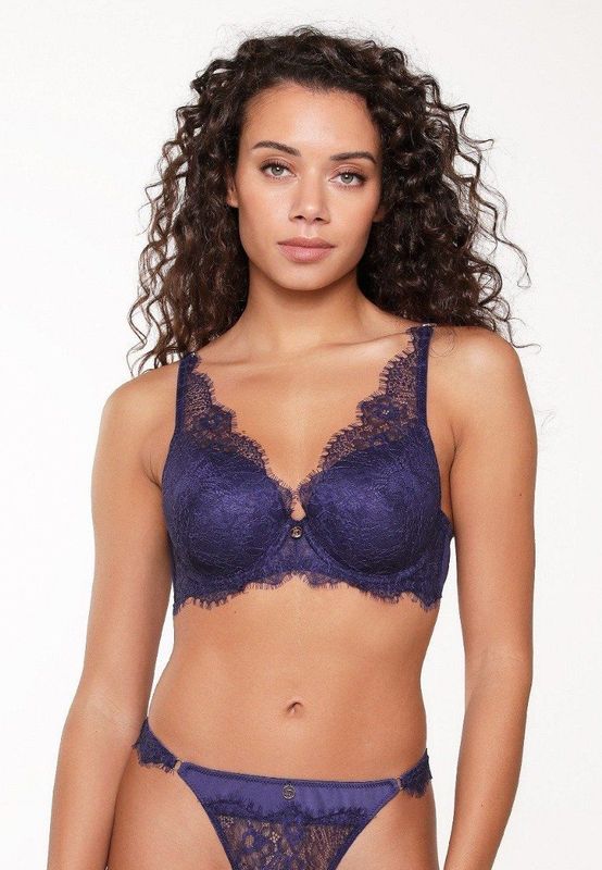 LingaDore Triangel Bh - Blauw