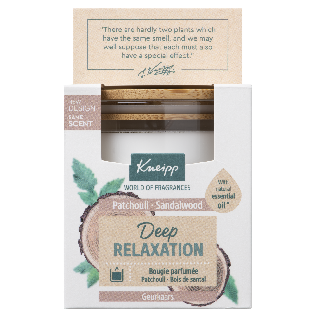 Kneipp Geurkaars Sandelwood Patchouli (145 gr)