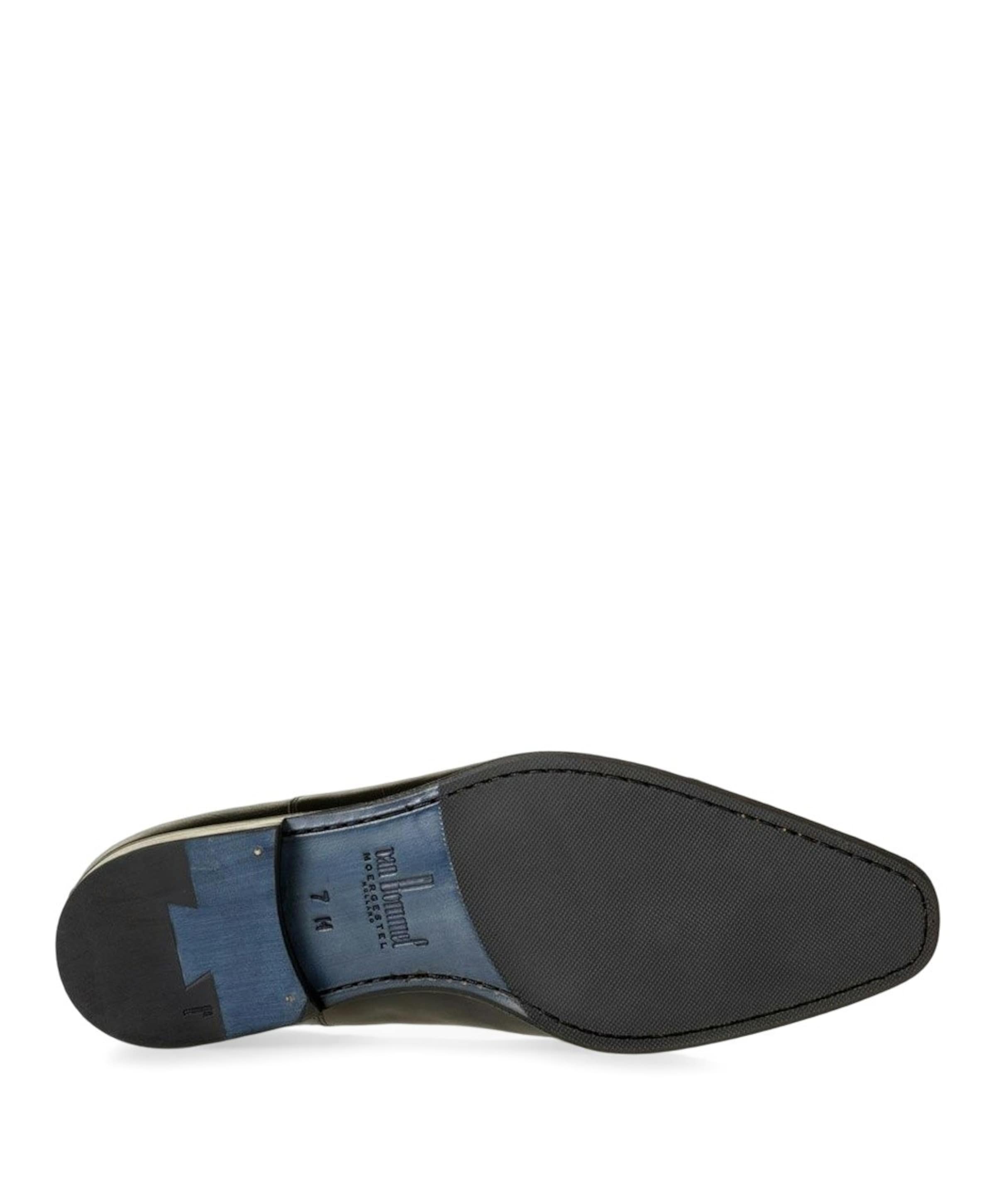Van Bommel heren veterschoenen zwart