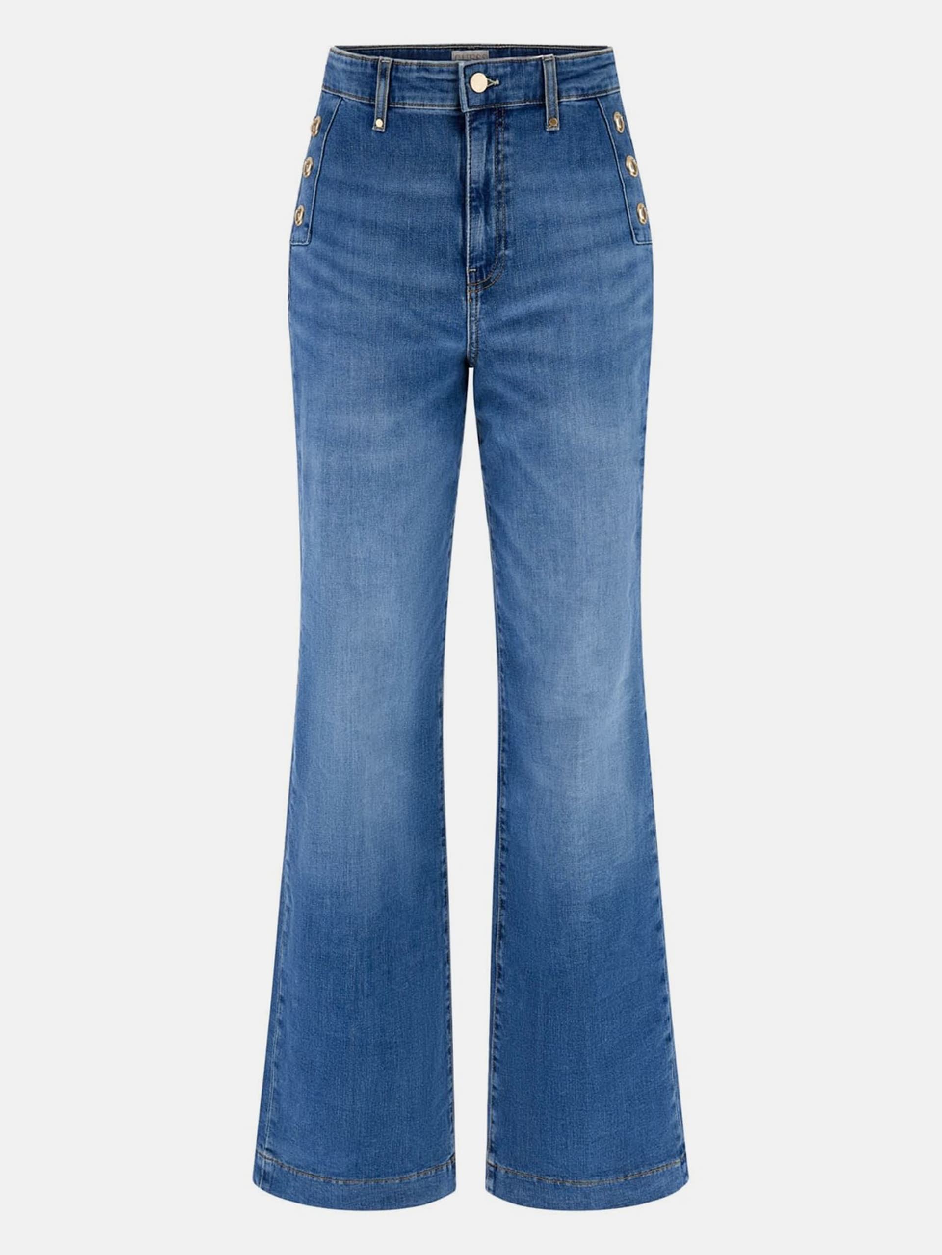Calça jeans boca de sino Eco Faye Sailor