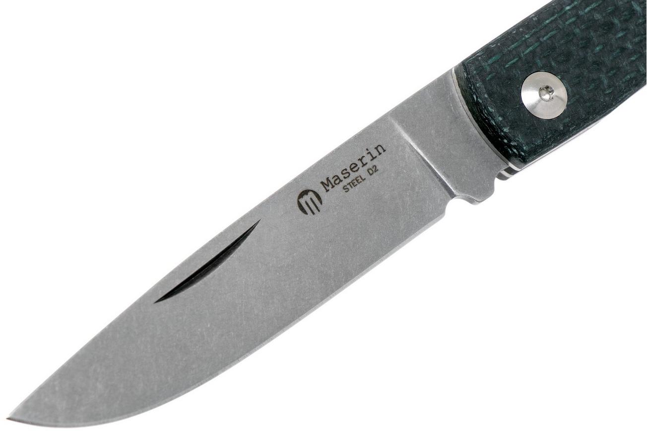 Maserin Scout Blue Micarta zakmes, 163-MB