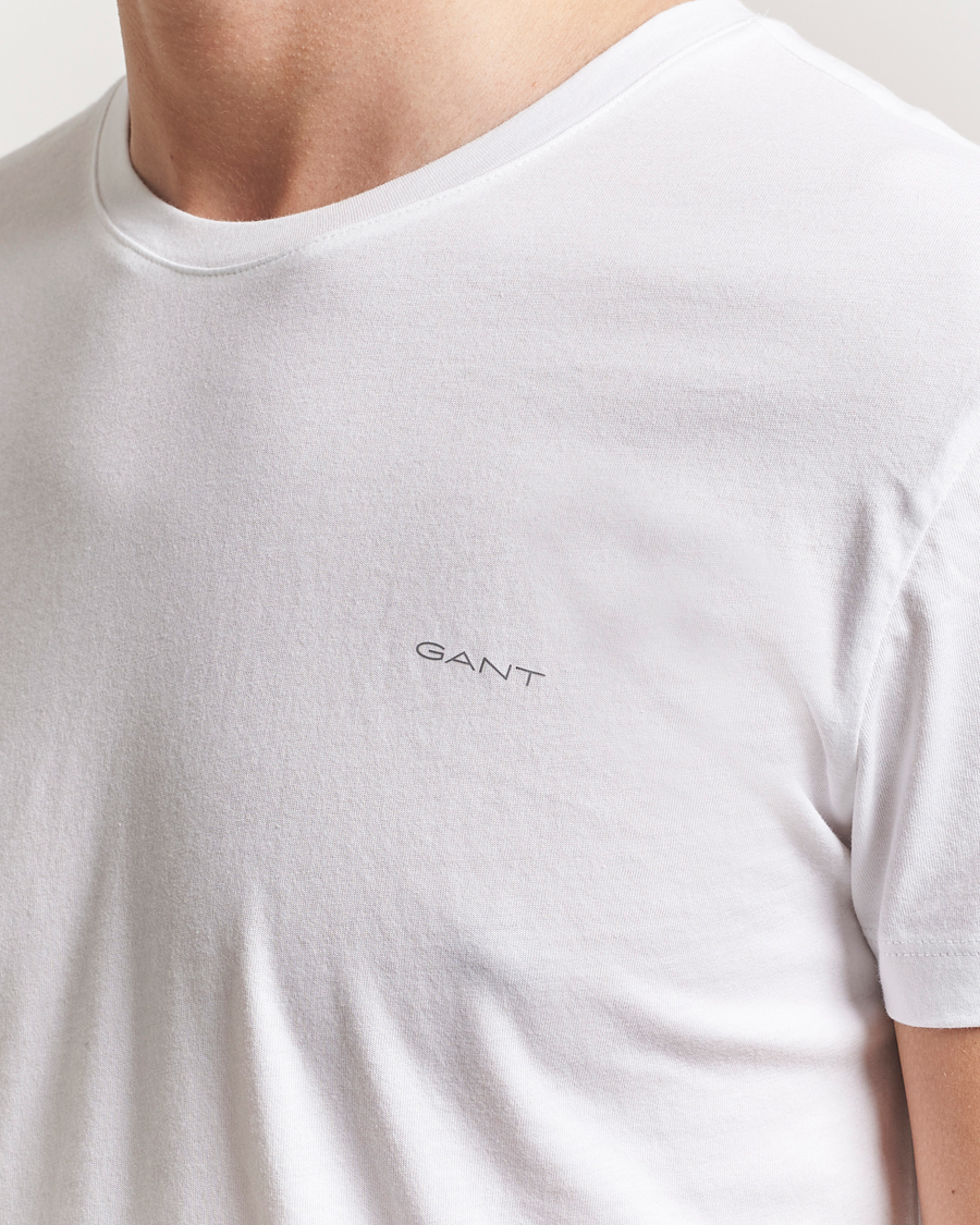 GANT 2-Pack Crew Neck T-Shirt White